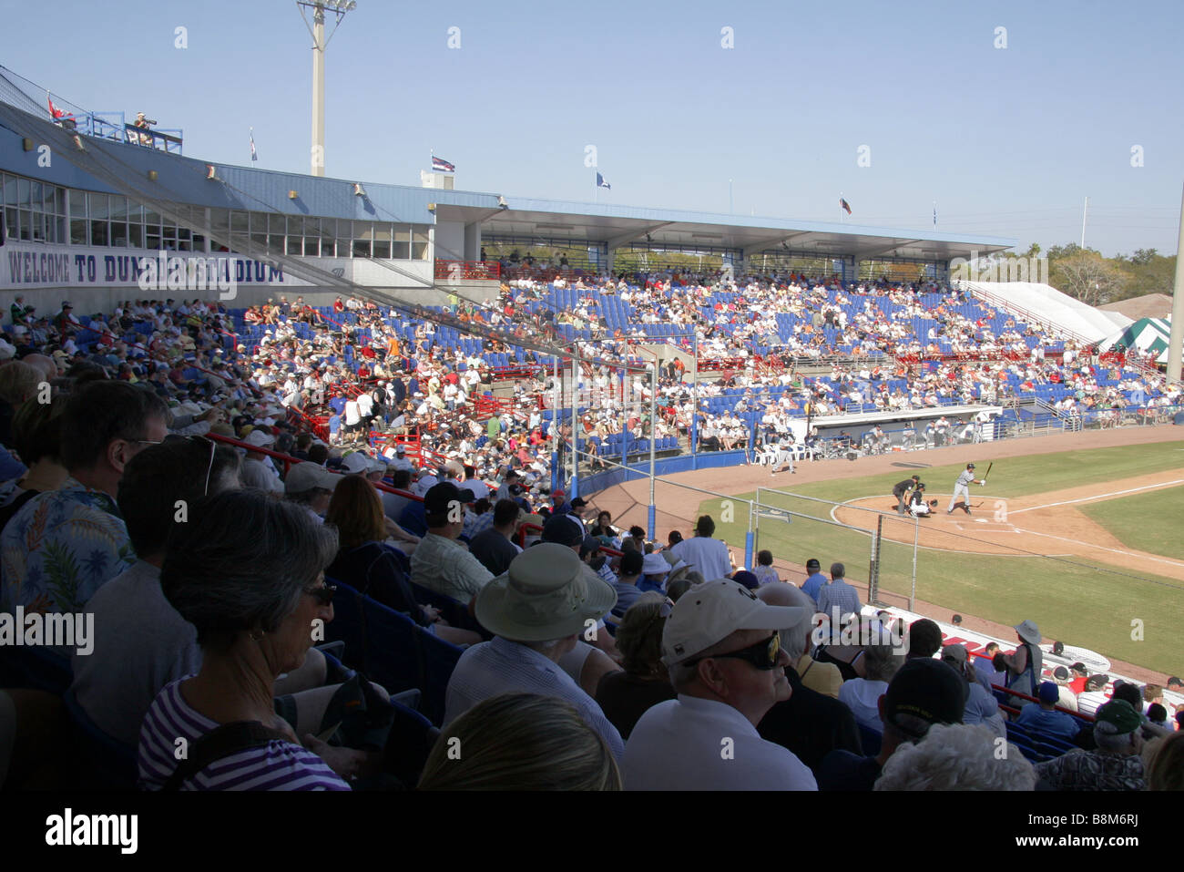 Dunedin Baseball Stadium Florida USA Stock Photo