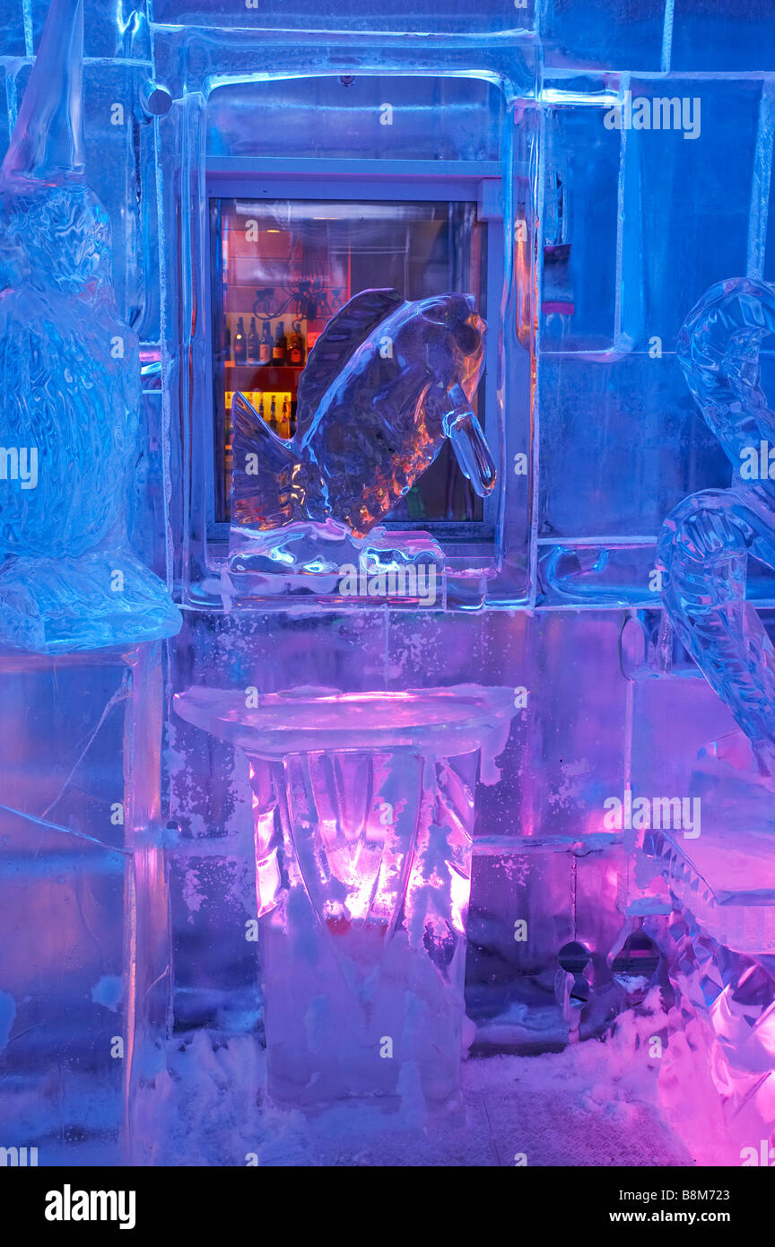 Minus 5 Ice Bar Queenstown South Island New Zealand Stock Photo Alamy