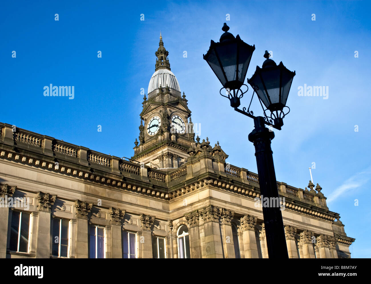Bolton Town Hall, Bolton, Greater Manchester, UK Stock Photo