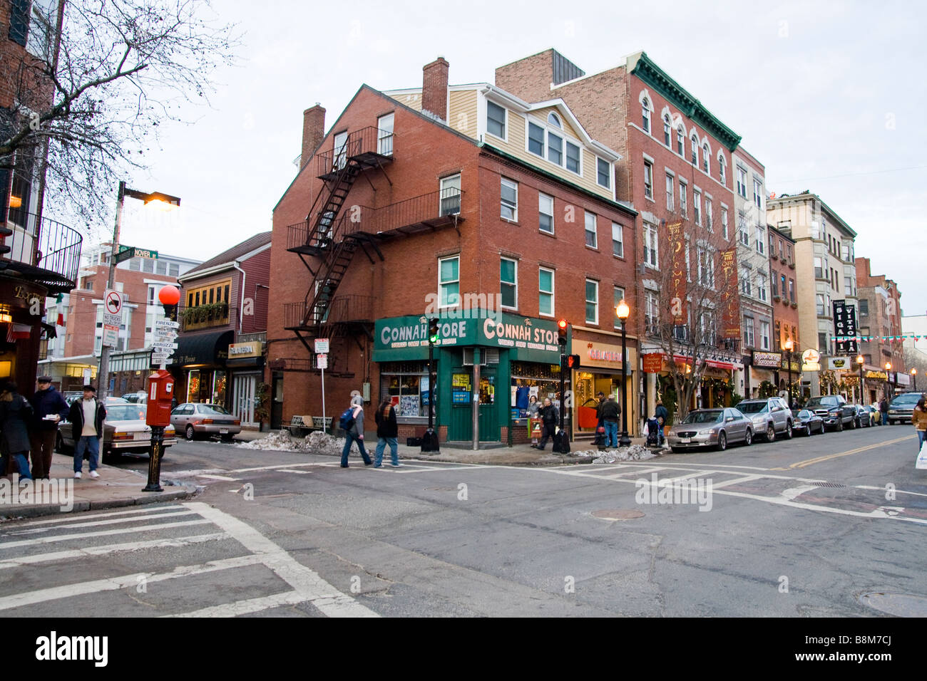 Hanover street in north end hires stock photography and images Alamy