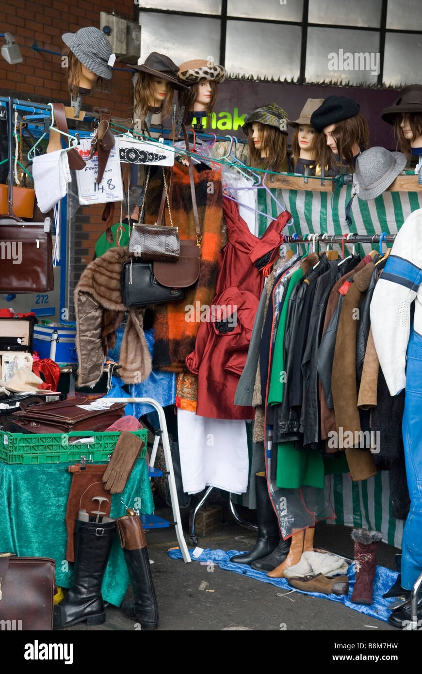 Stall at Portobello market Stock Photo Alamy