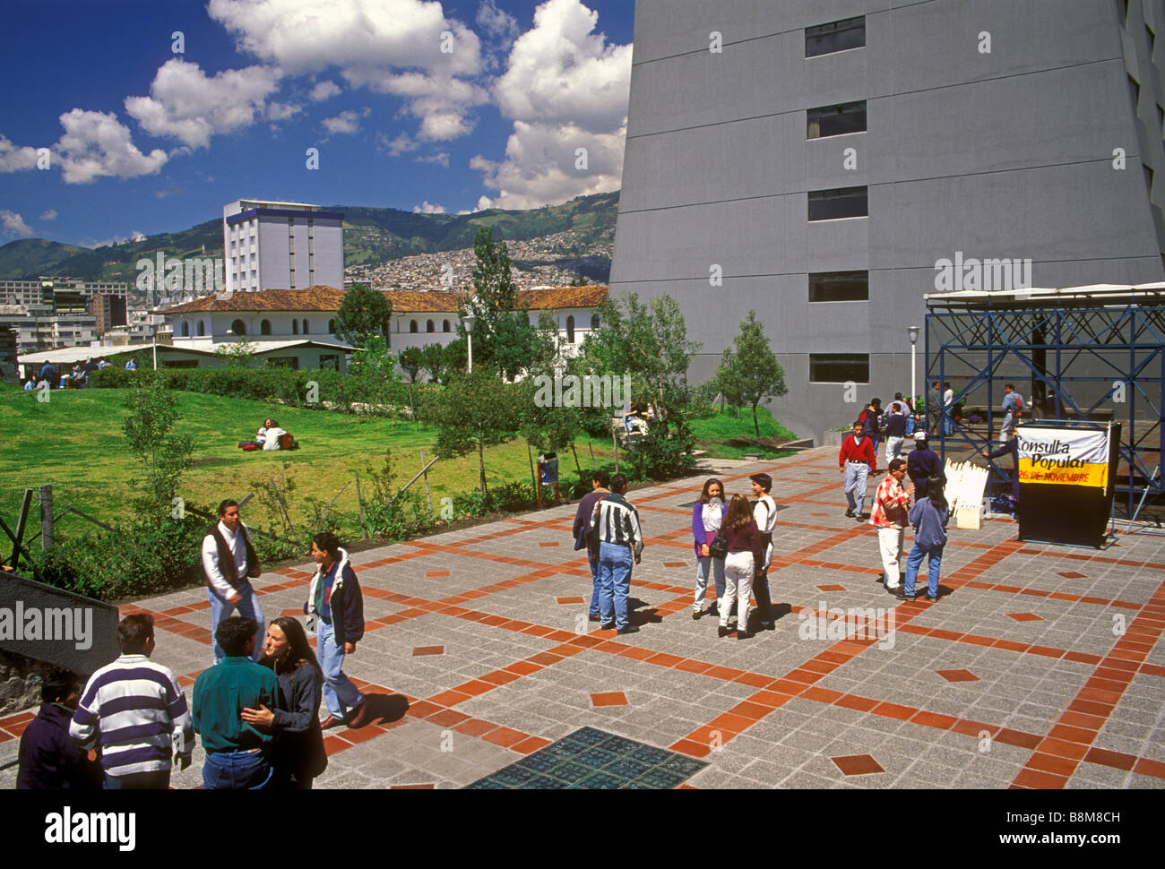 university students, college students, students, on campus, campus, Catholic University, city of