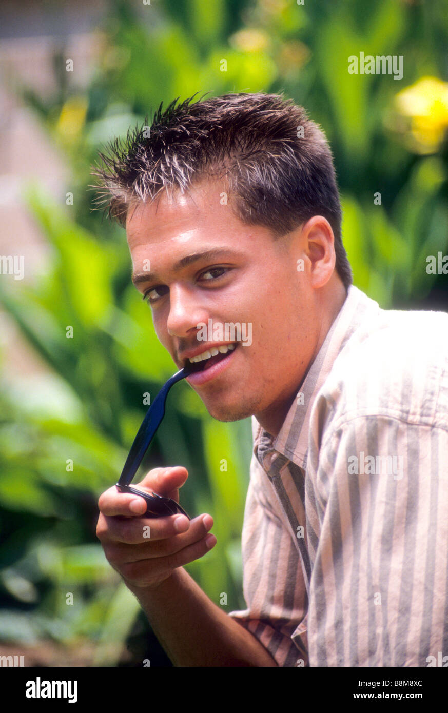 Mexican teen boy portrait hi-res stock photography and images - Alamy