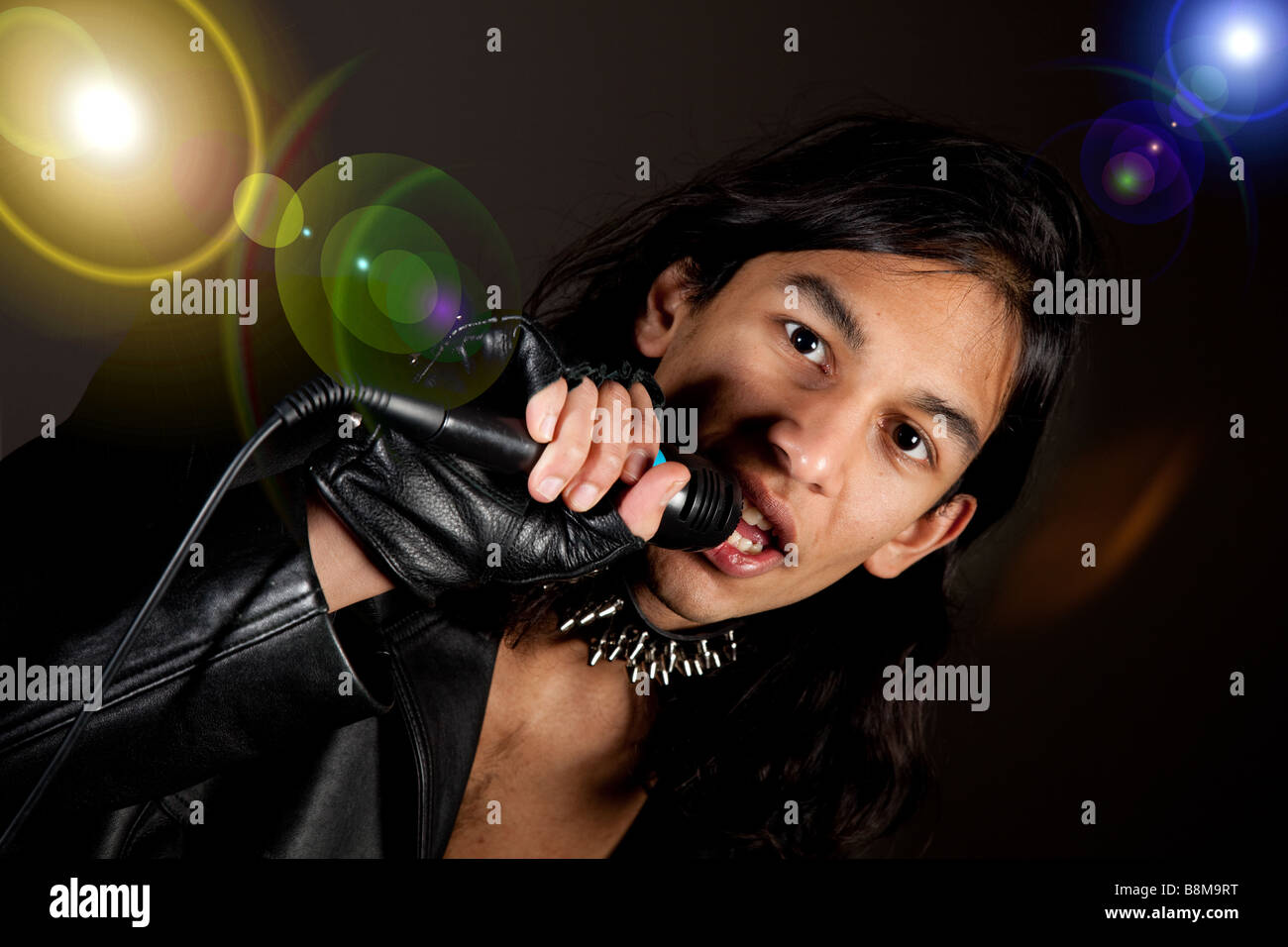 Punk Men Singer Pop punk singer hi-res stock photography and images - Alamy