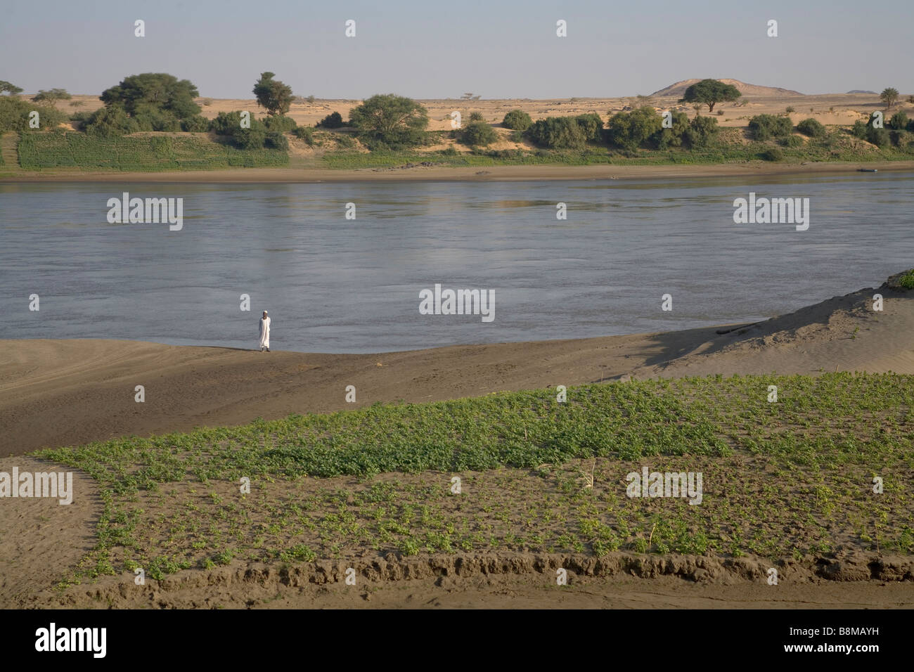 4th Nile River catharact region Nubia Sudan Stock Photo
