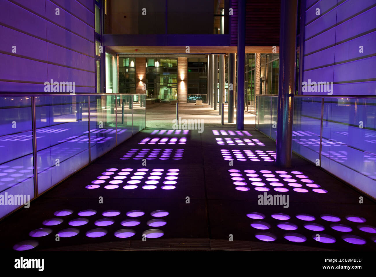 University of Limerick Campus from The Living Bridge Stock Photo Alamy