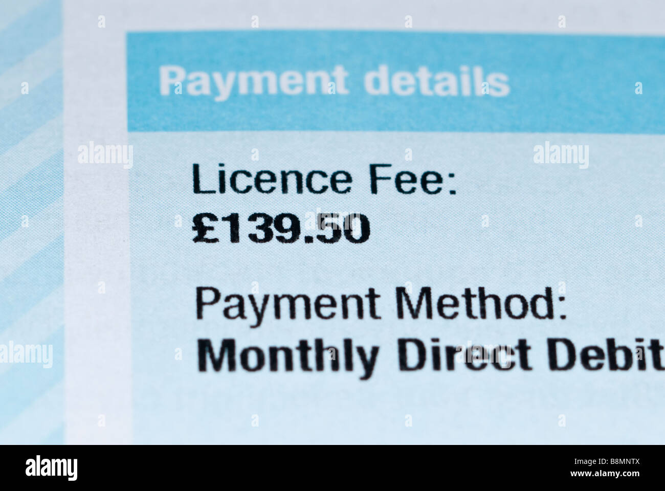 Tv licence hi-res stock photography and images - Alamy