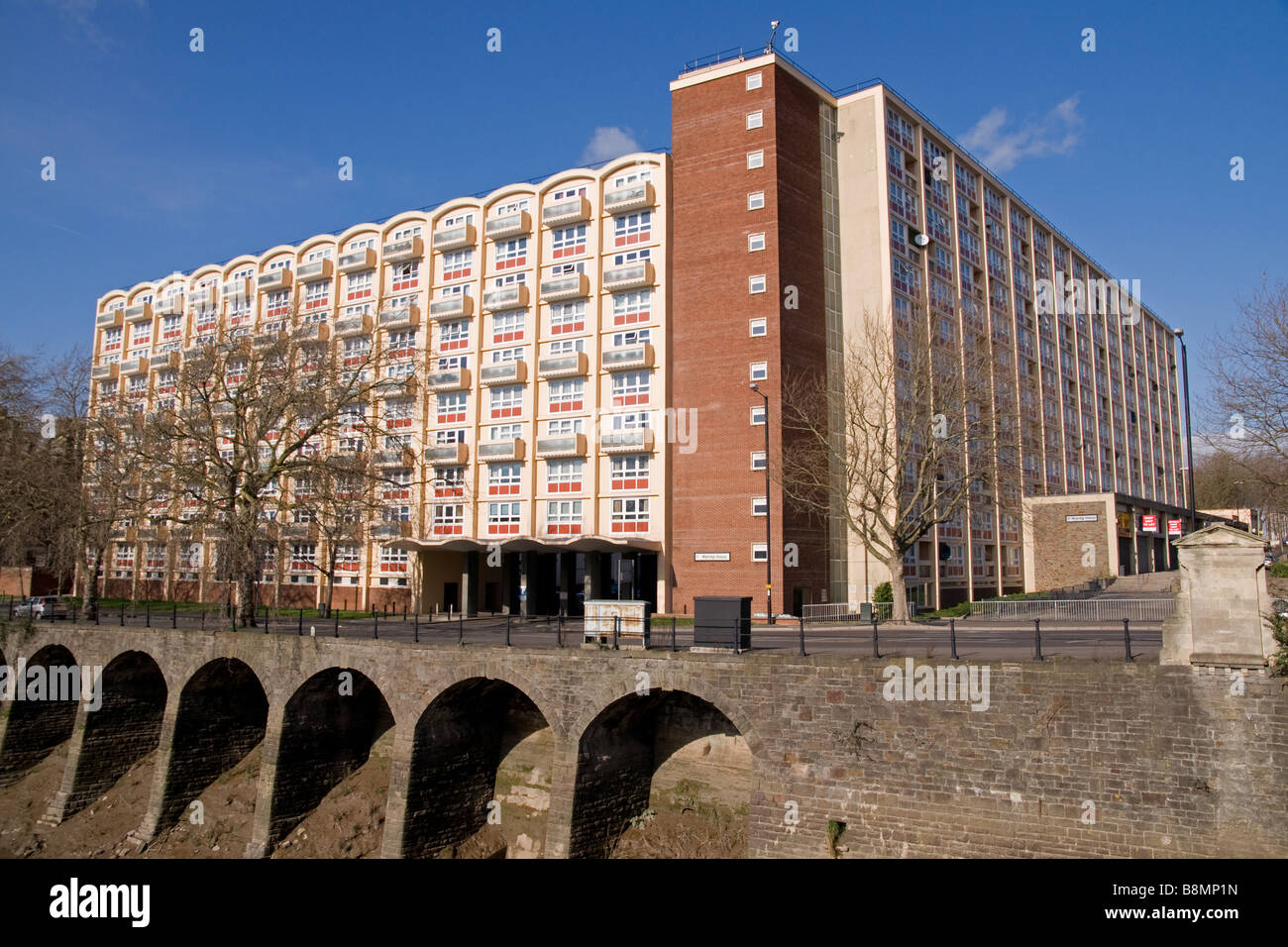 Bristol Flats Waring house Stock Photo Alamy