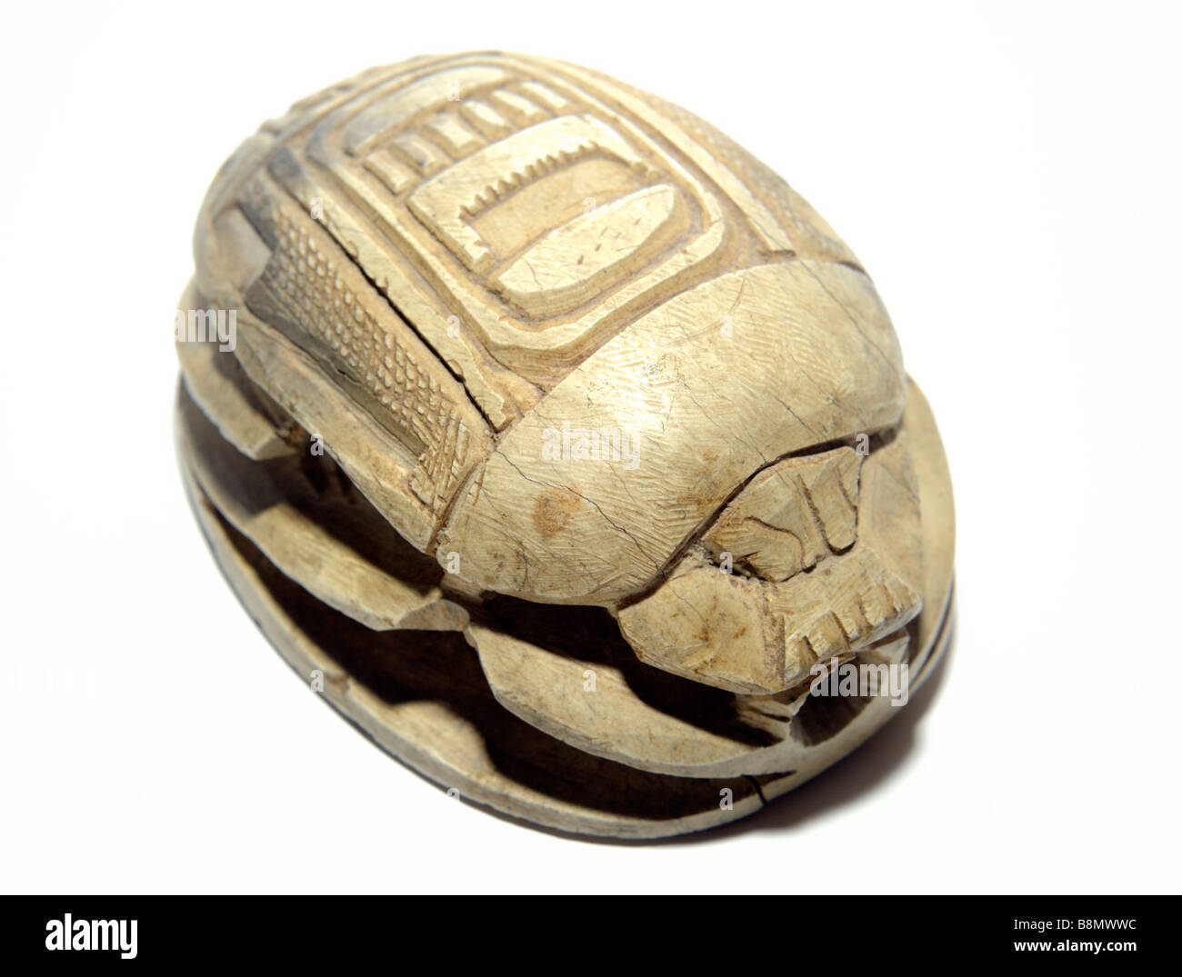 egyptian scarab cut out Stock Photo