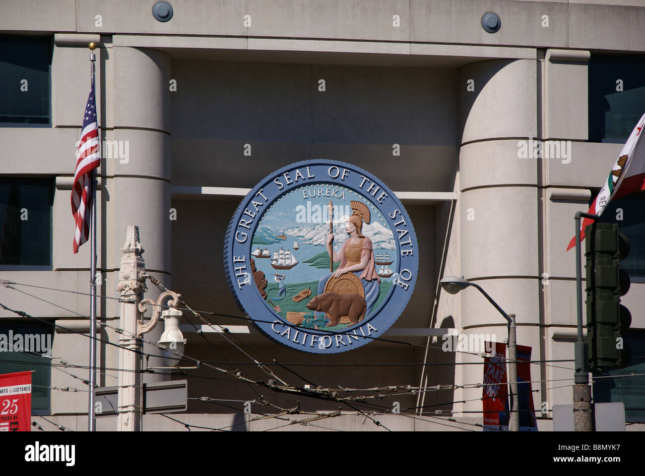 California state seal hires stock photography and images Alamy