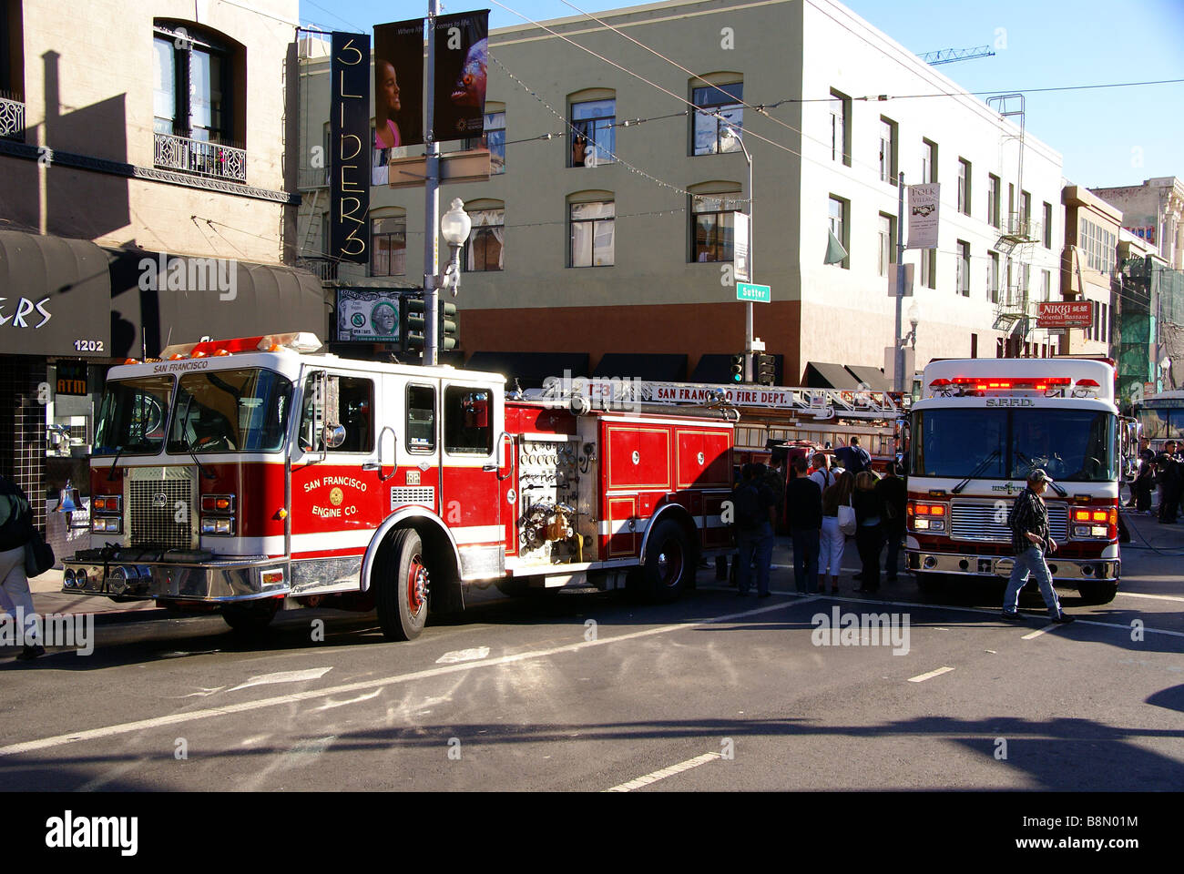 San francisco fire department hi-res stock photography and images - Alamy