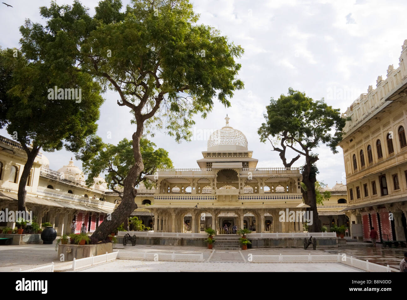 City Palace Udaipur Rajasthan India Stock Photo