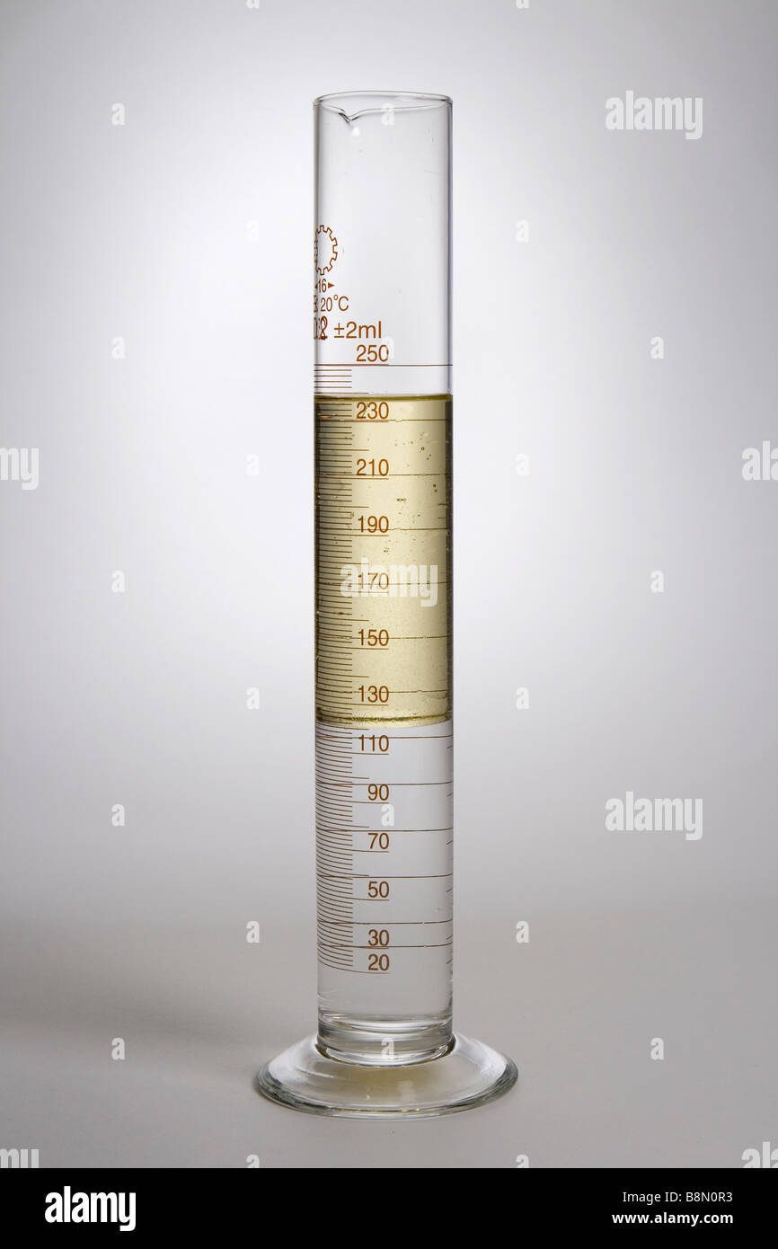 Because it is less dense, vegetable oil floats on water Stock Photo Alamy