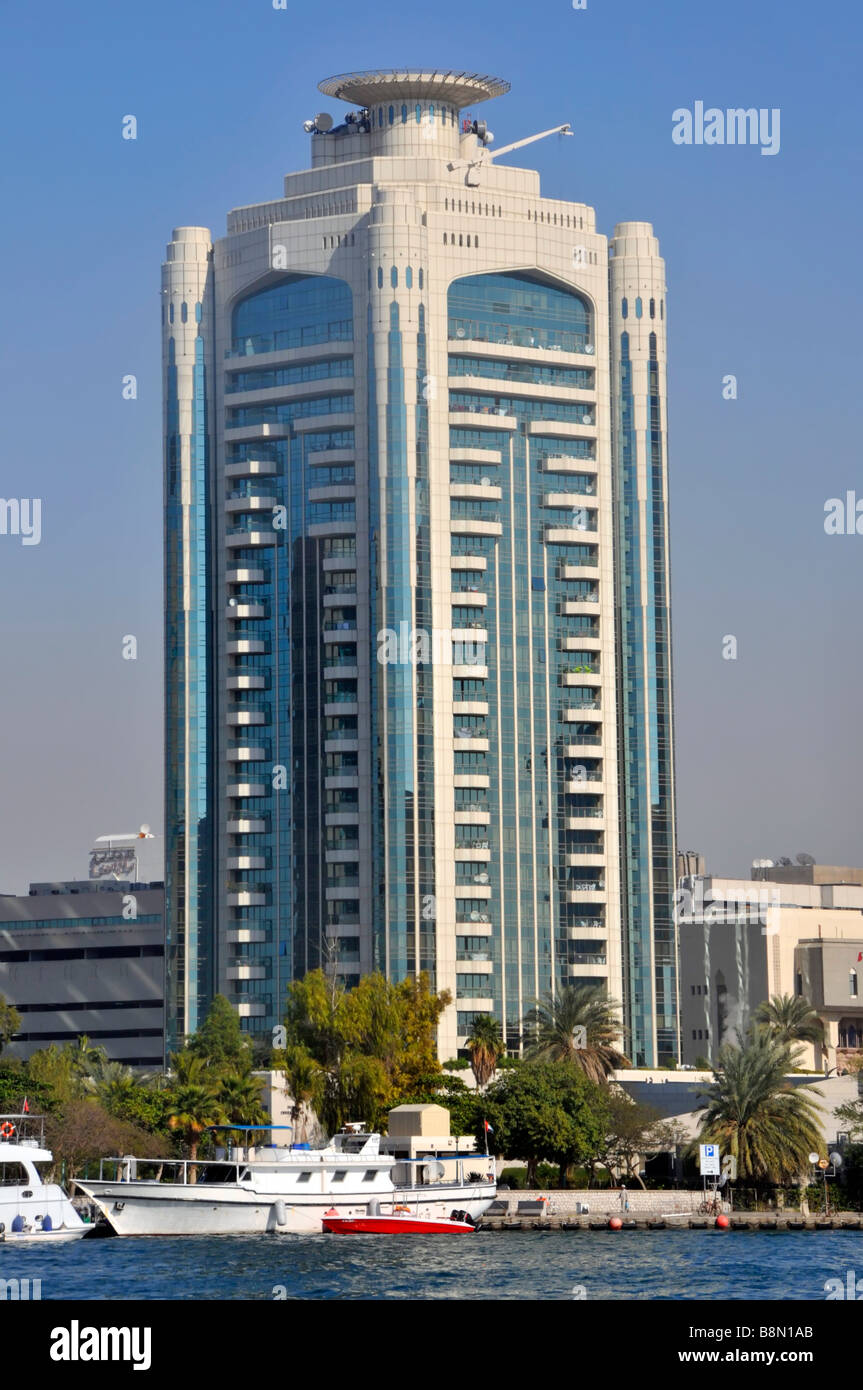 Dubai Creek real estate modern skyscraper building architecture facade