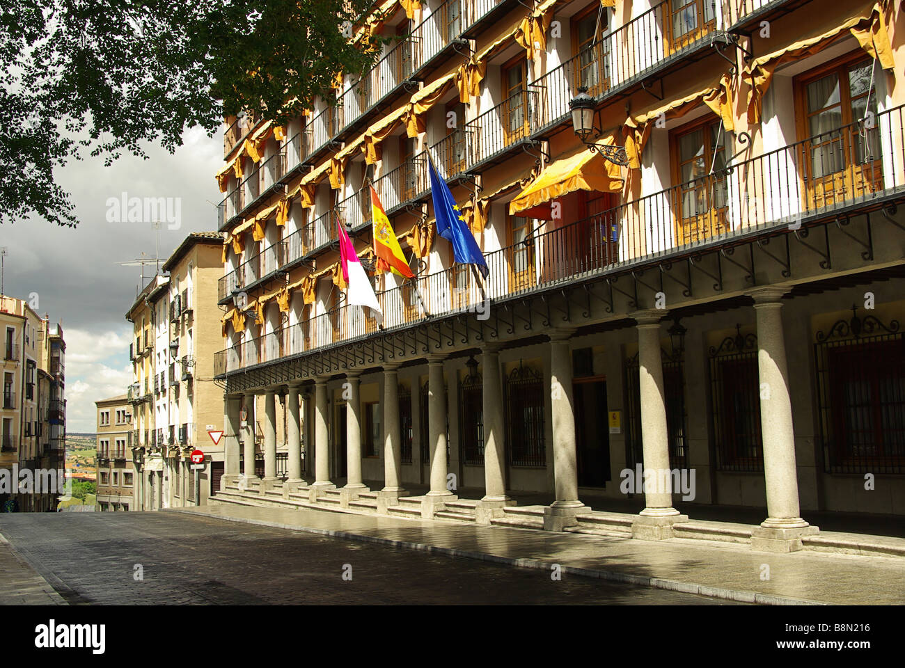 Toledo Rathaus Toledo city hall 01 Stock Photo Alamy