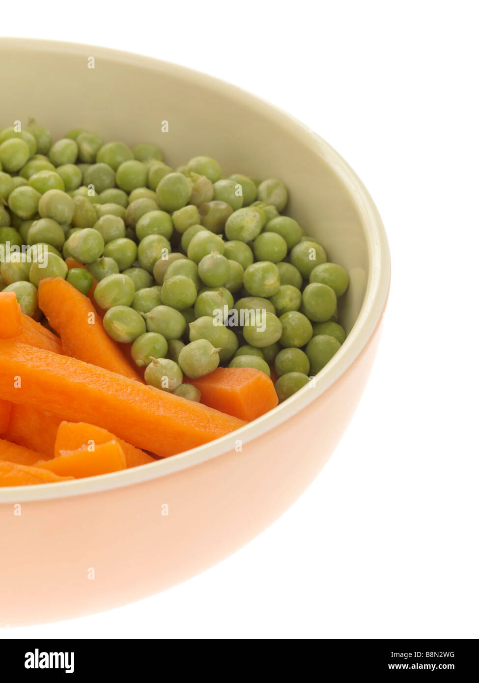 Carrots and Peas Stock Photo Alamy