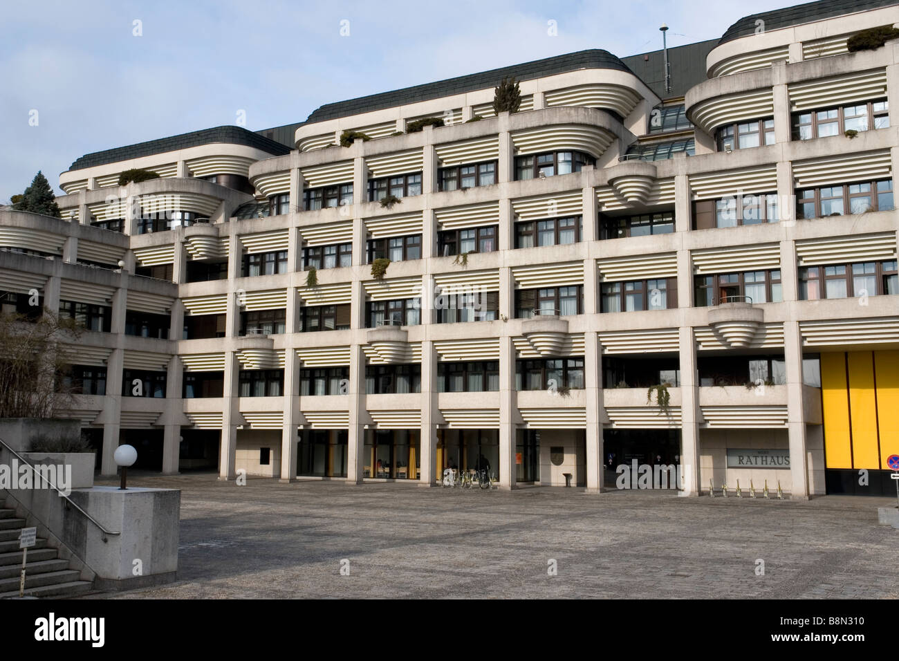 the new town hall - Neues Rathaus - Linz - Austria Stock Photo - Alamy