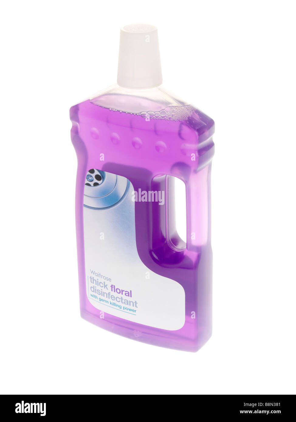 Floral Disinfectant Stock Photo