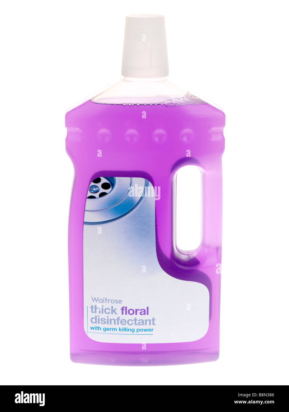 Floral Disinfectant Stock Photo