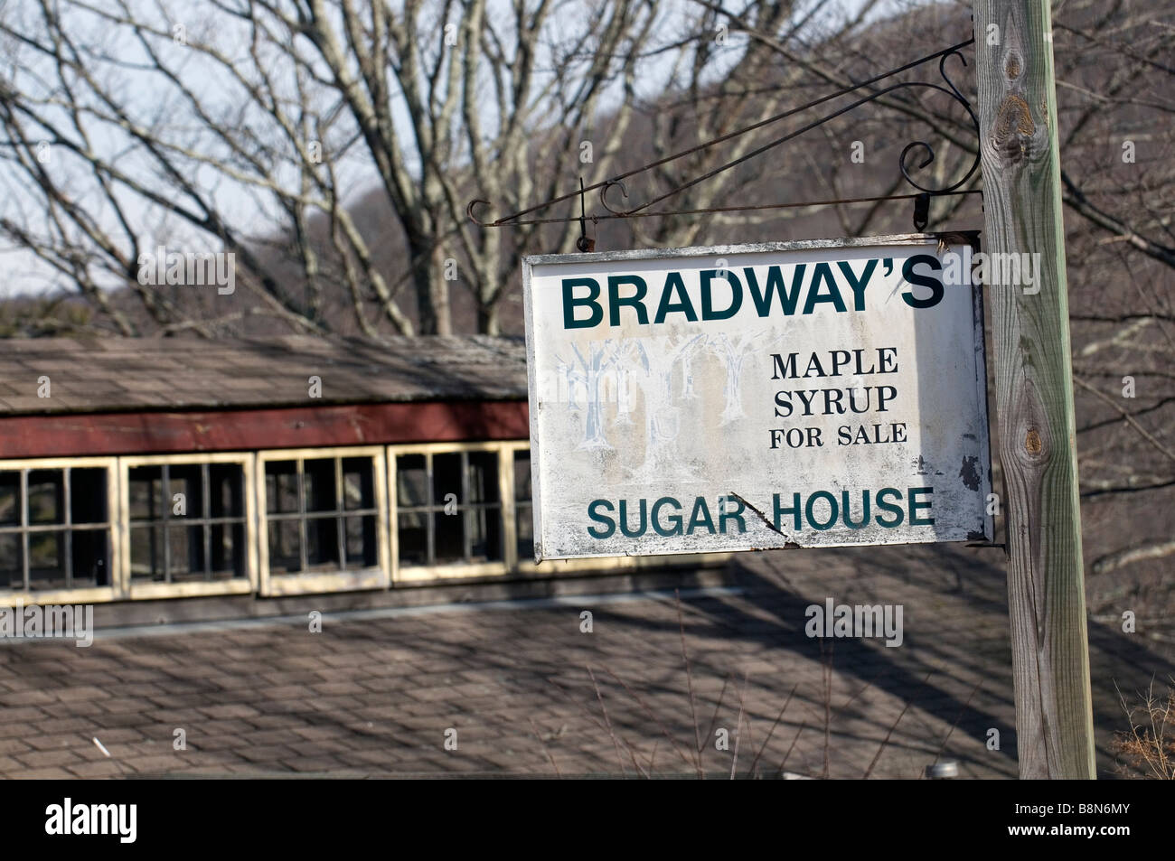 Sugar House in Connecticutt Stock Photo Alamy