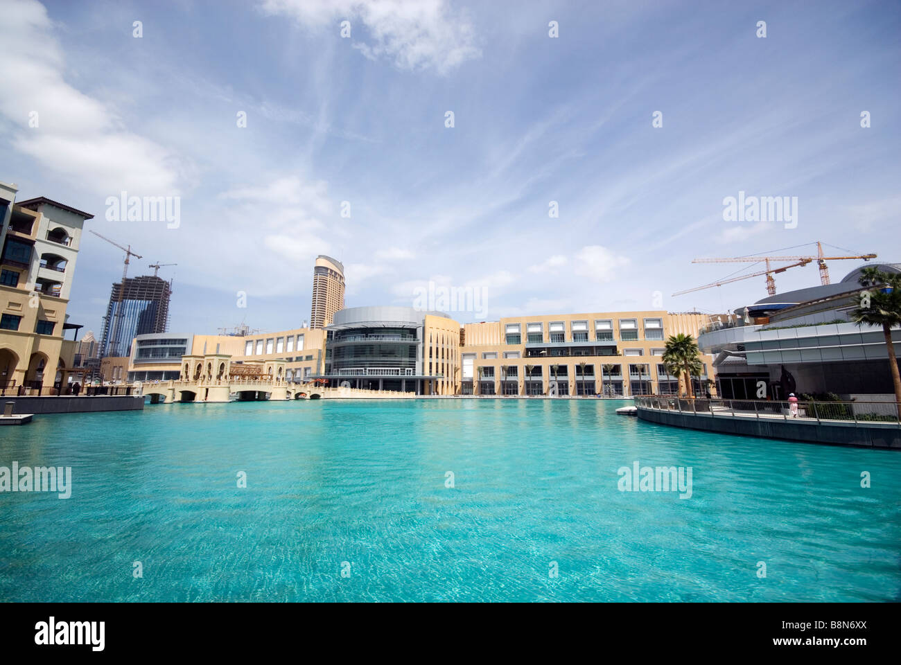 Dubai Mall and Souk Al Bahar, Dubai Stock Photo Alamy
