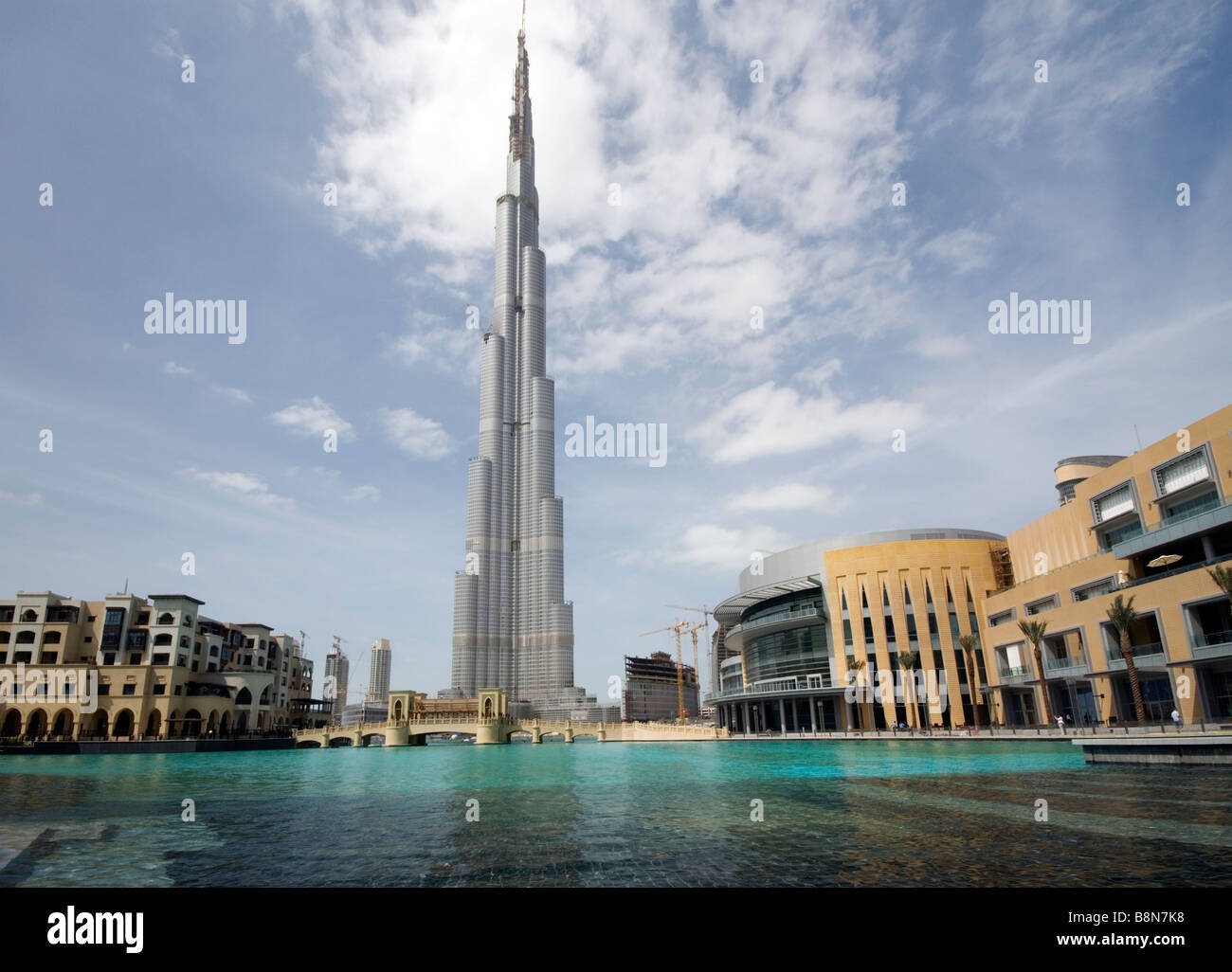 Burj Dubai Stock Photo