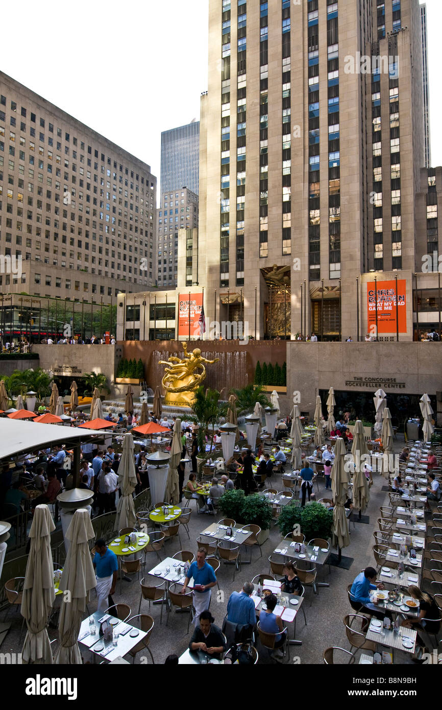 Rockefeller center, built 1929 - 1934 Stock Photo