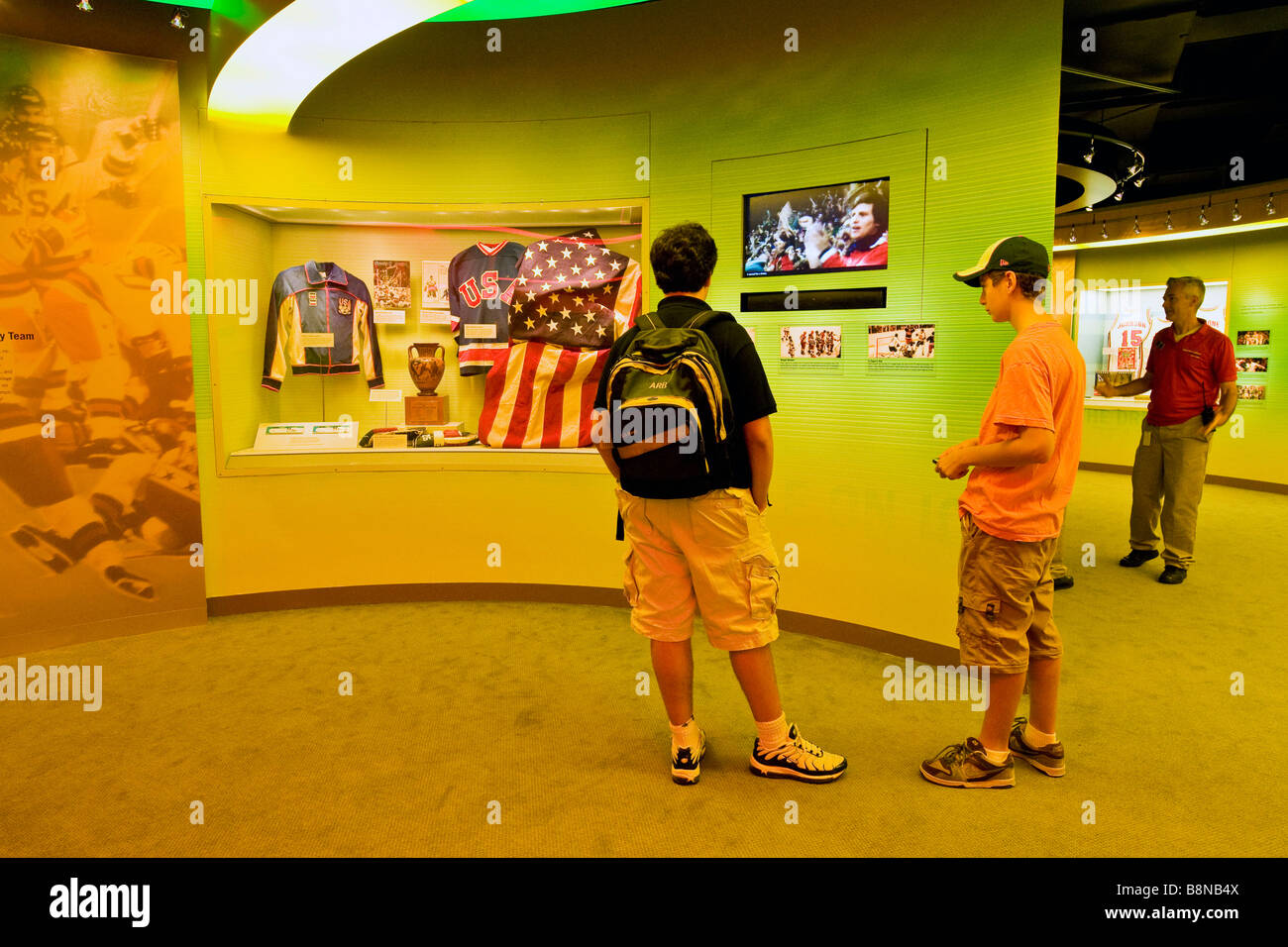 Sports museum of America Stock Photo Alamy
