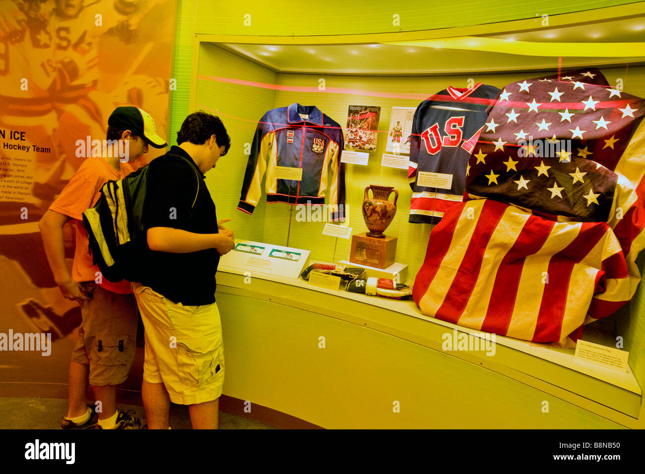 Sports museum of America Stock Photo Alamy