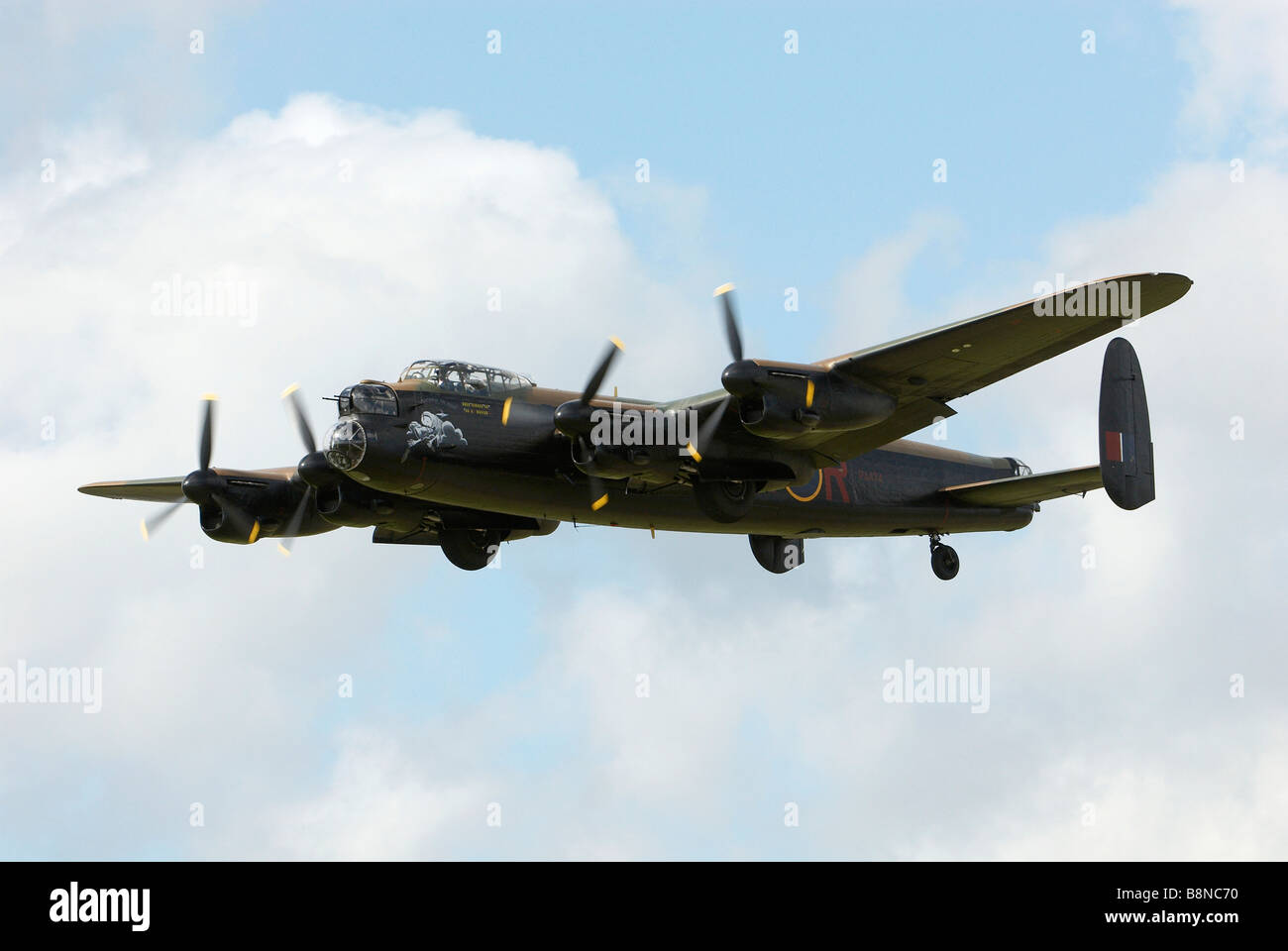 Avro Lancaster Stock Photo