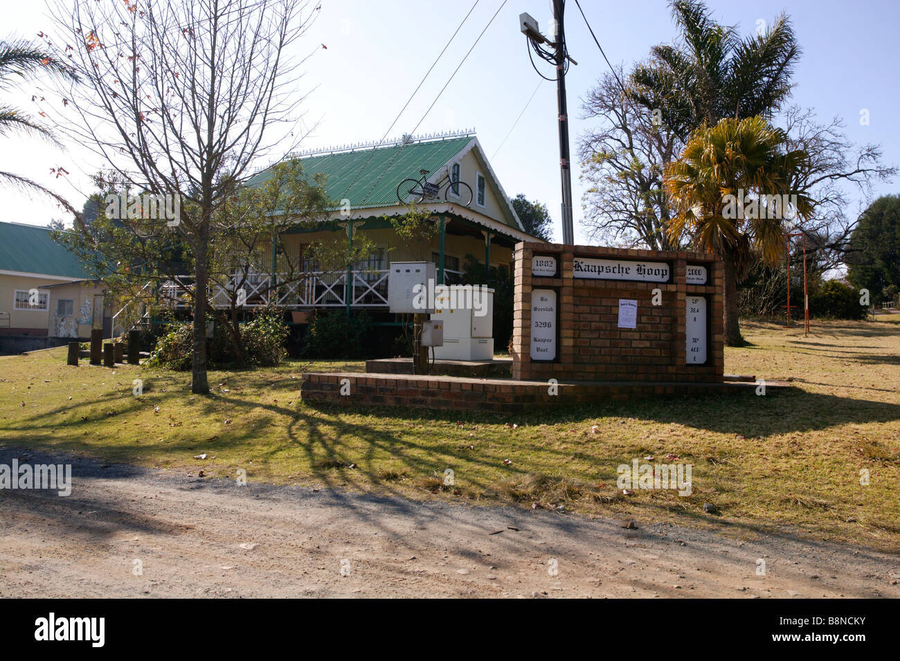Corrugated Iron House South Africa High Resolution Stock Photography