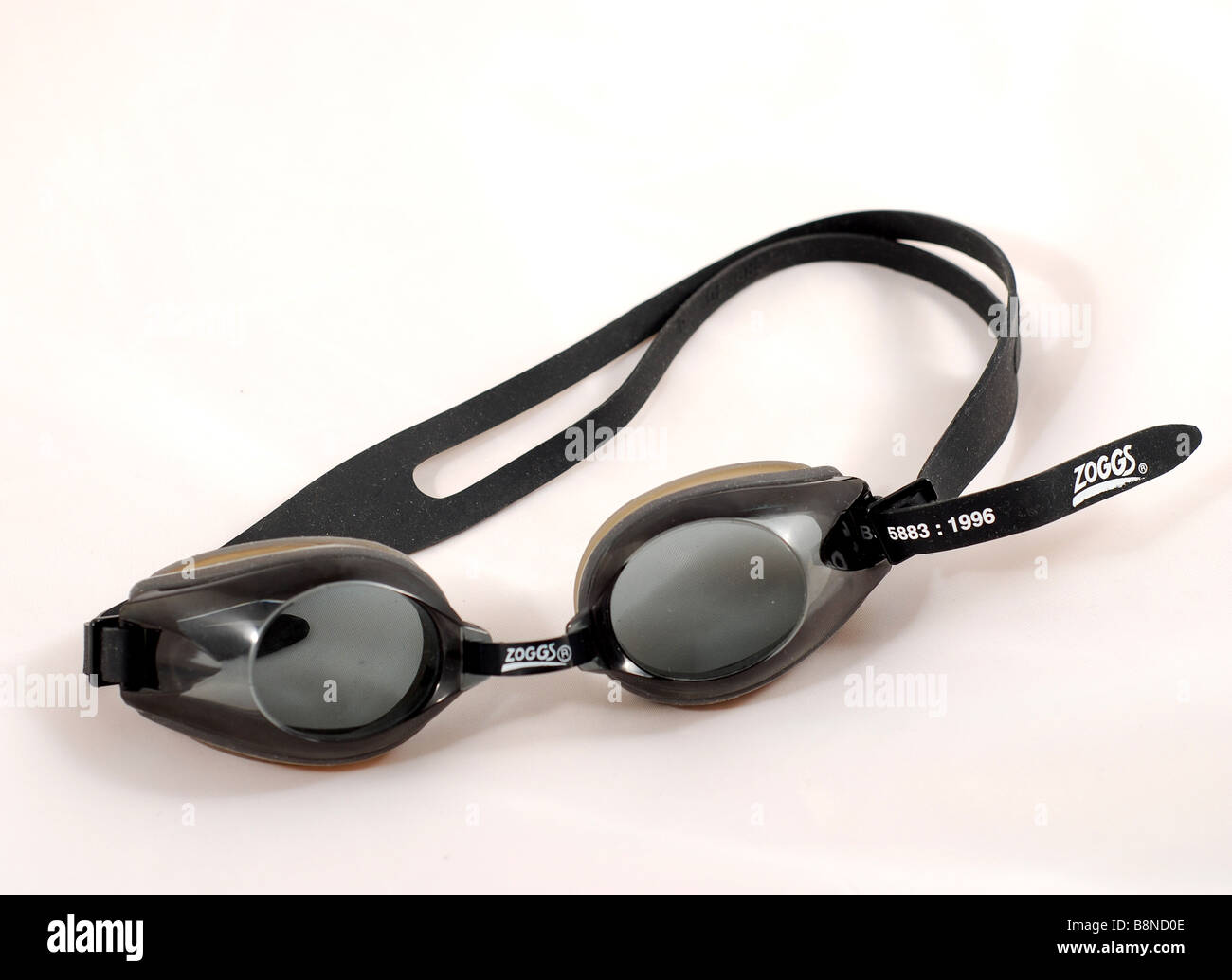 A pair of swimming goggles Stock Photo