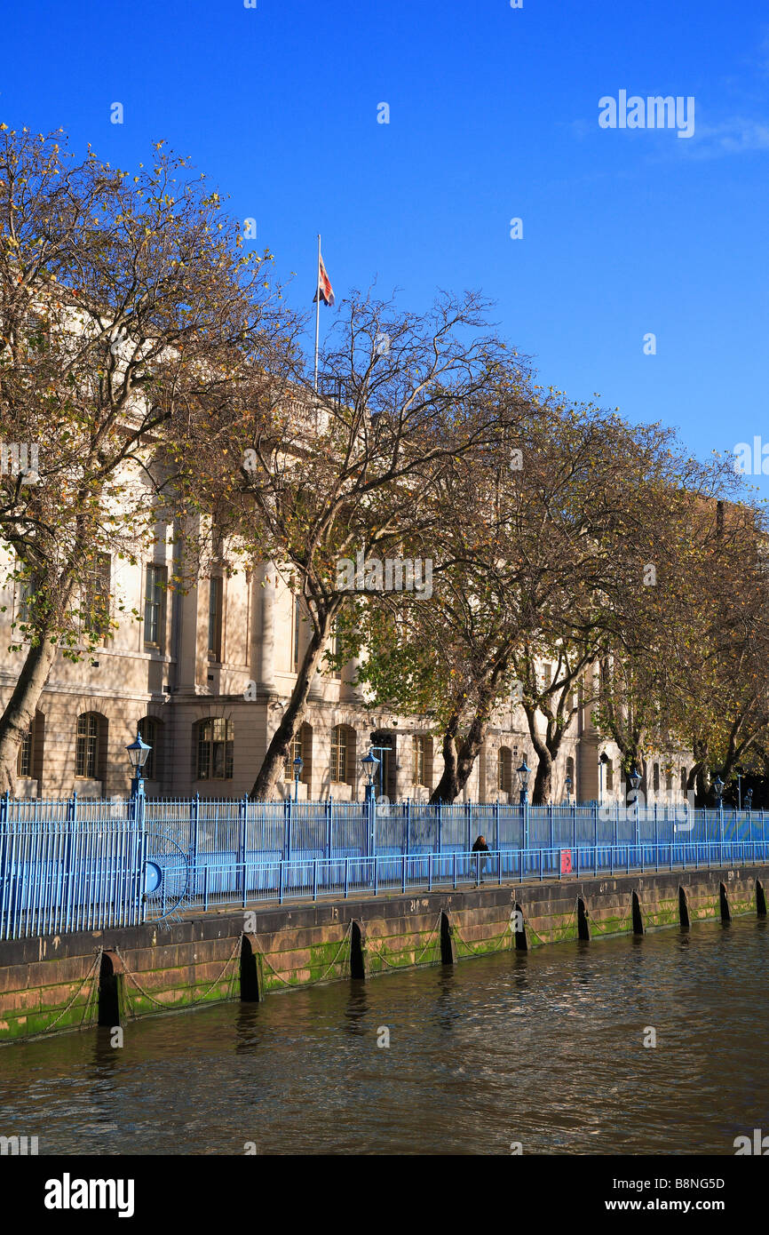 Customs House and River Thames City of London England Stock Photo Alamy