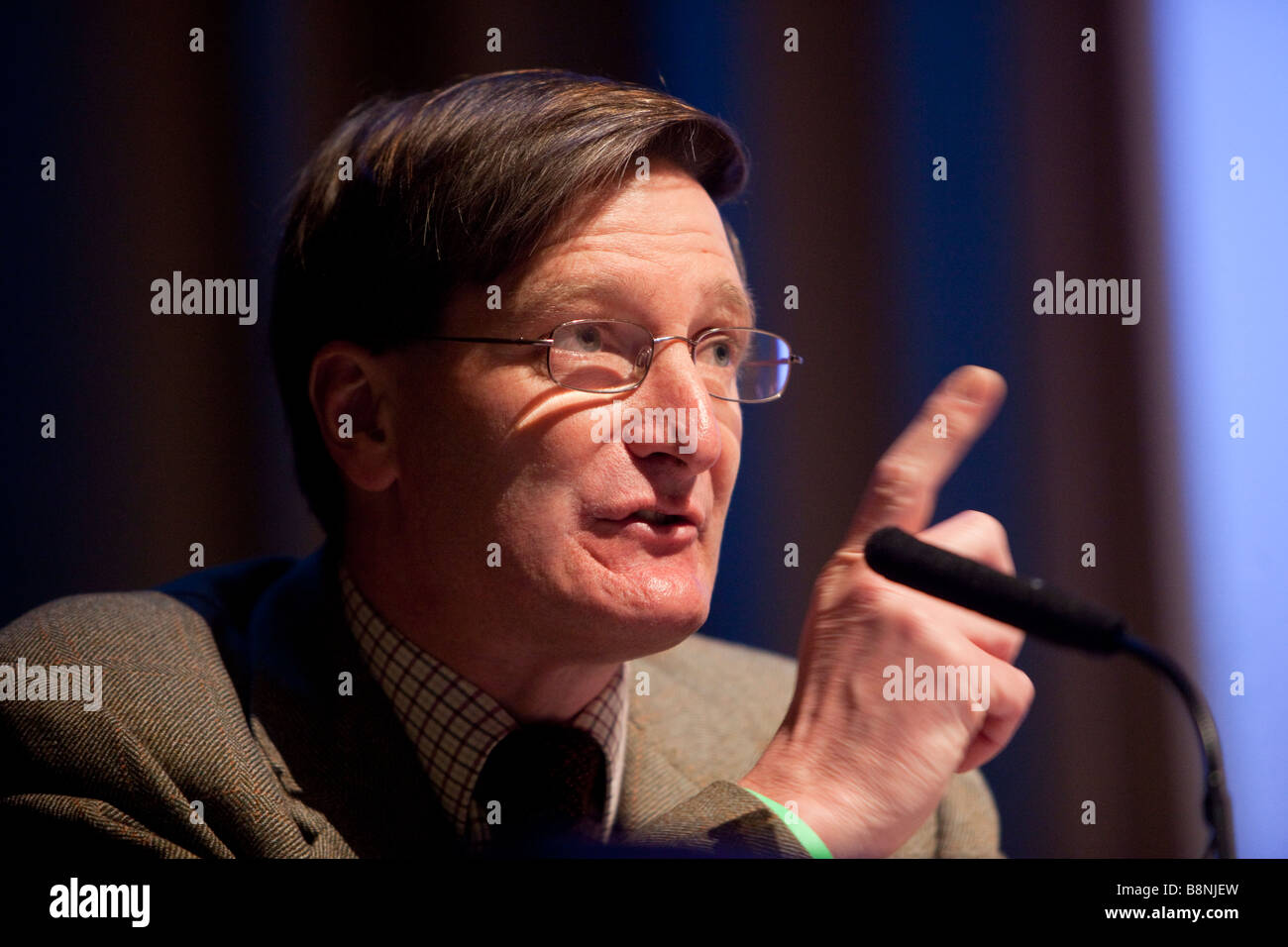 The Convention on Modern Liberty London England 28th February 2009 Dominic Grieve QC MP Shadow Attorney General speaking Stock Photo