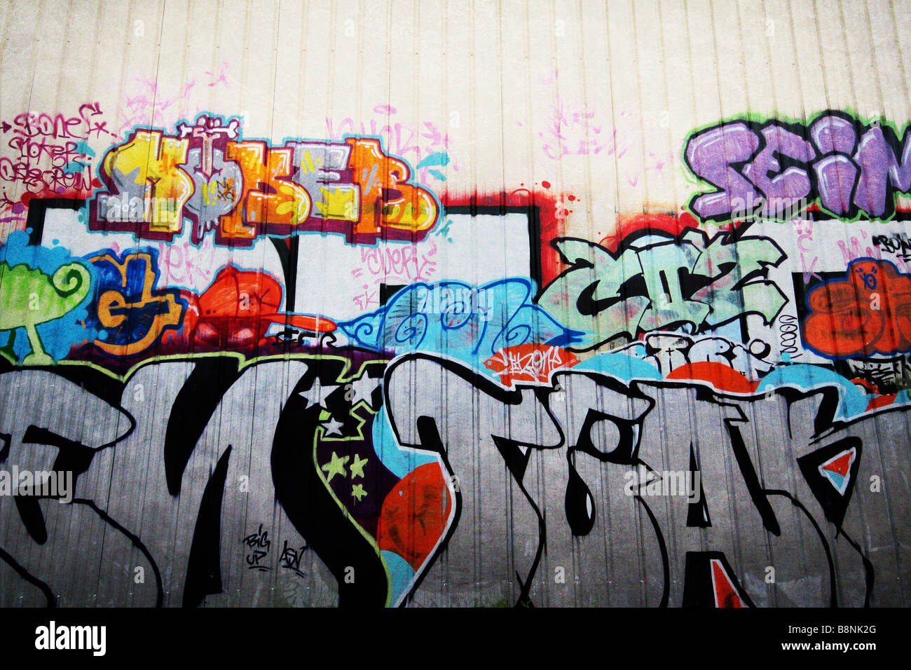 graffitti Stock Photo