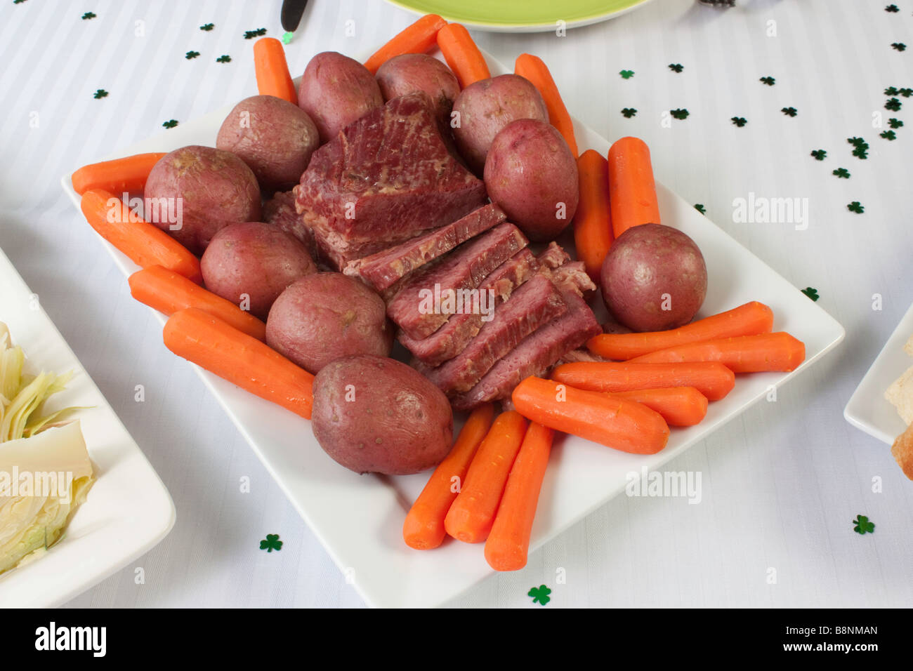 Corned Beef and Cabbage Stock Photo Alamy