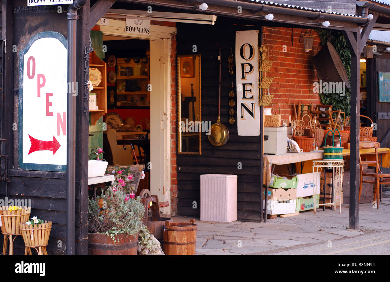 Antique shop Stock Photo