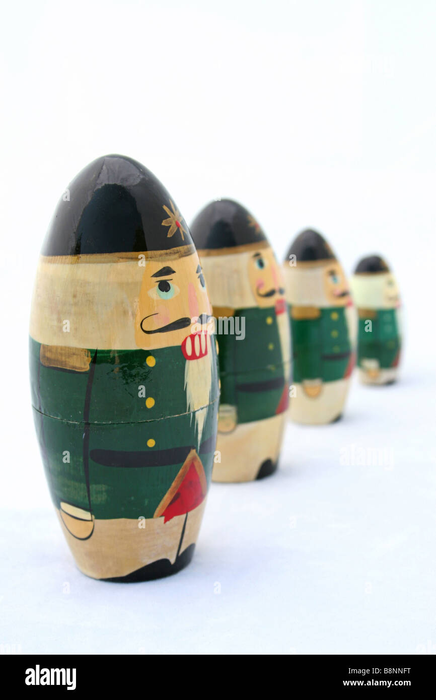 nutcracker russian nesting dolls