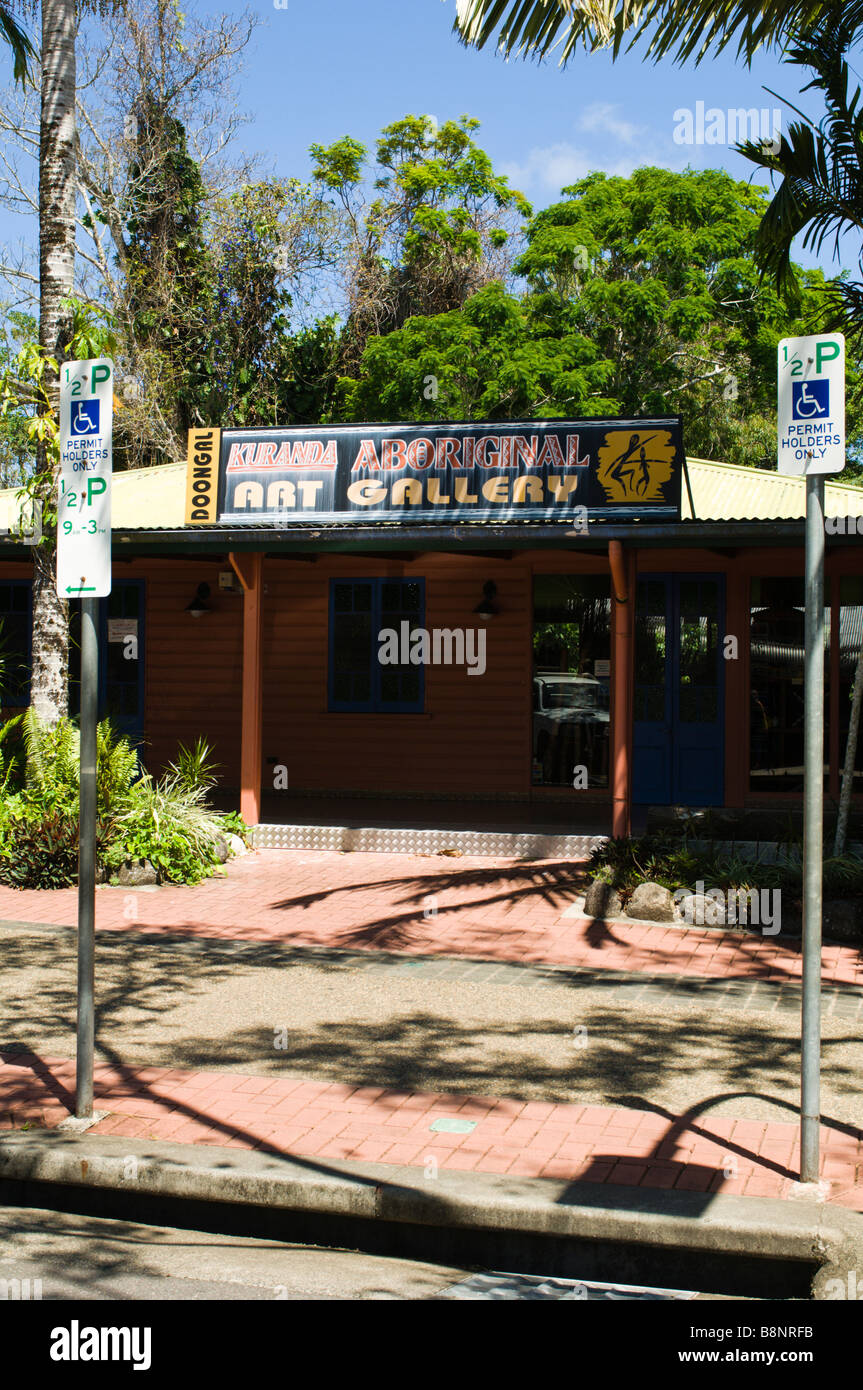 Shops in Kuranda Stock Photo Alamy