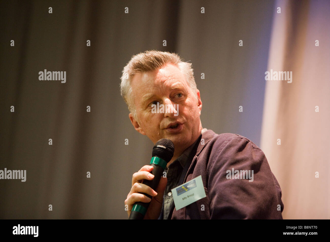 The Convention of Modern Liberty London England 28th February 2009 Billy Bragg Stock Photo