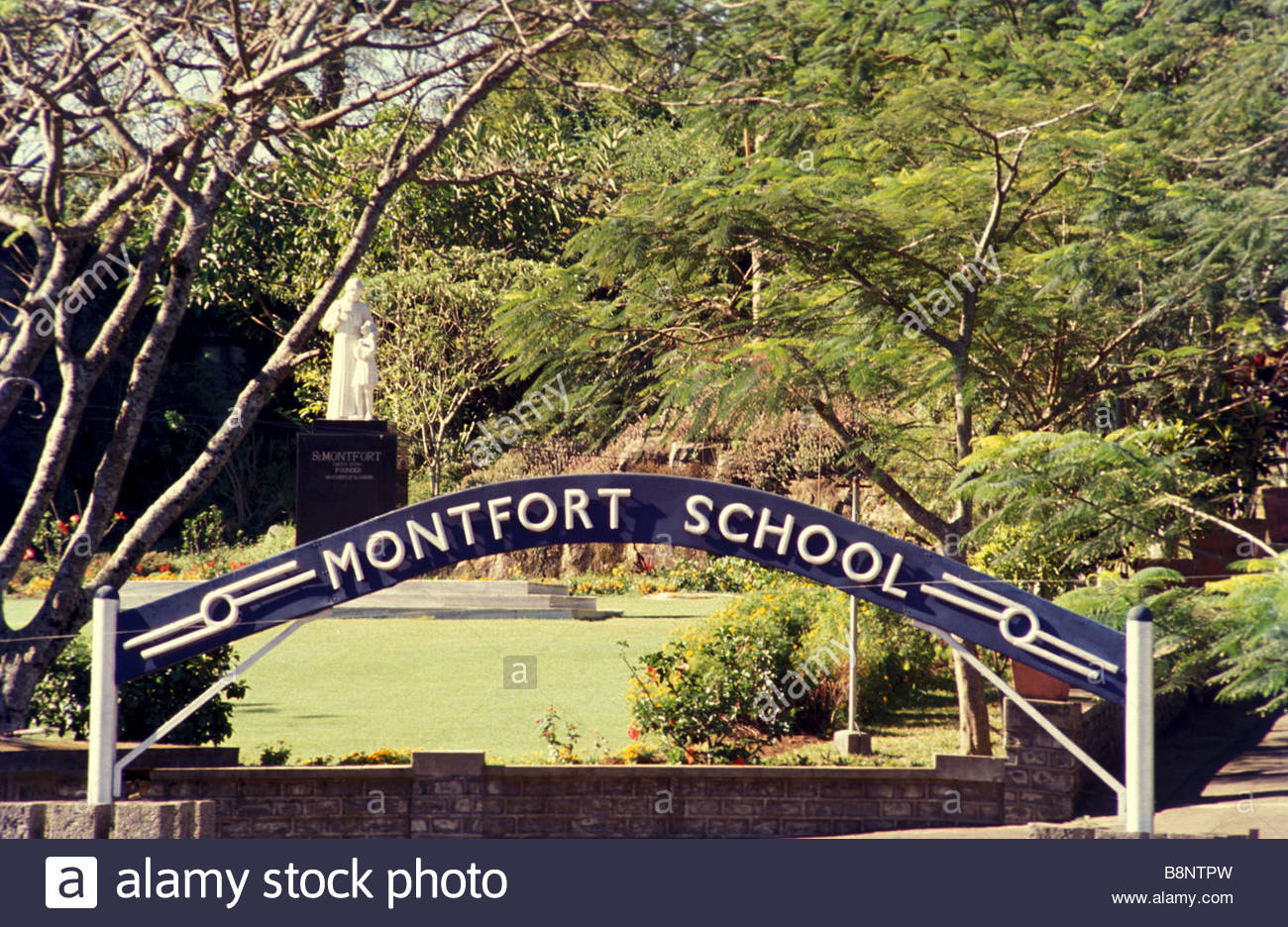 MONTFORT SCHOOL IN YERCAUD NEAR SALEM TAMILNADU Stock Photo 22608065