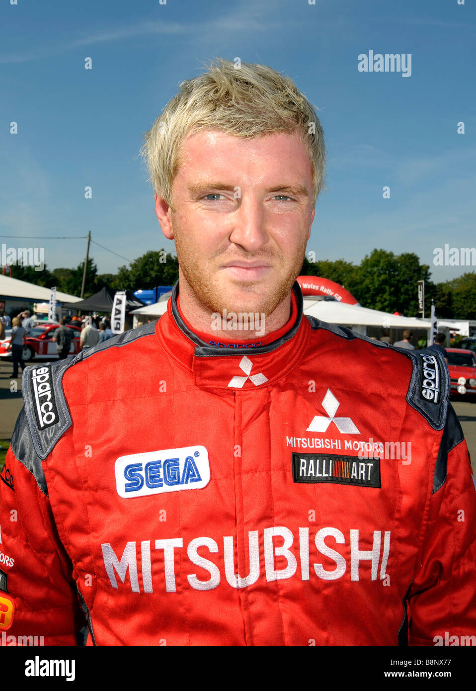 Guy Wilks, British rally champion Stock Photo Alamy