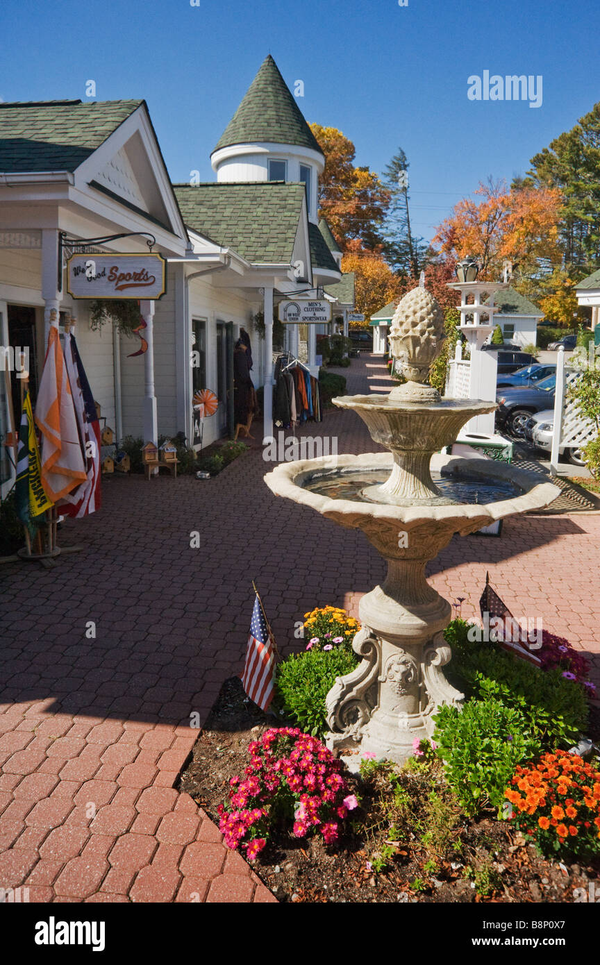 Mall in Blowing Rock, N.C., USA Stock Photo Alamy