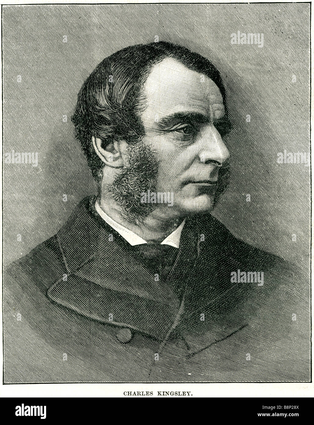 Charles Kingsley 1819 1875 English university professor historian novelist Hampshire Stock Photo
