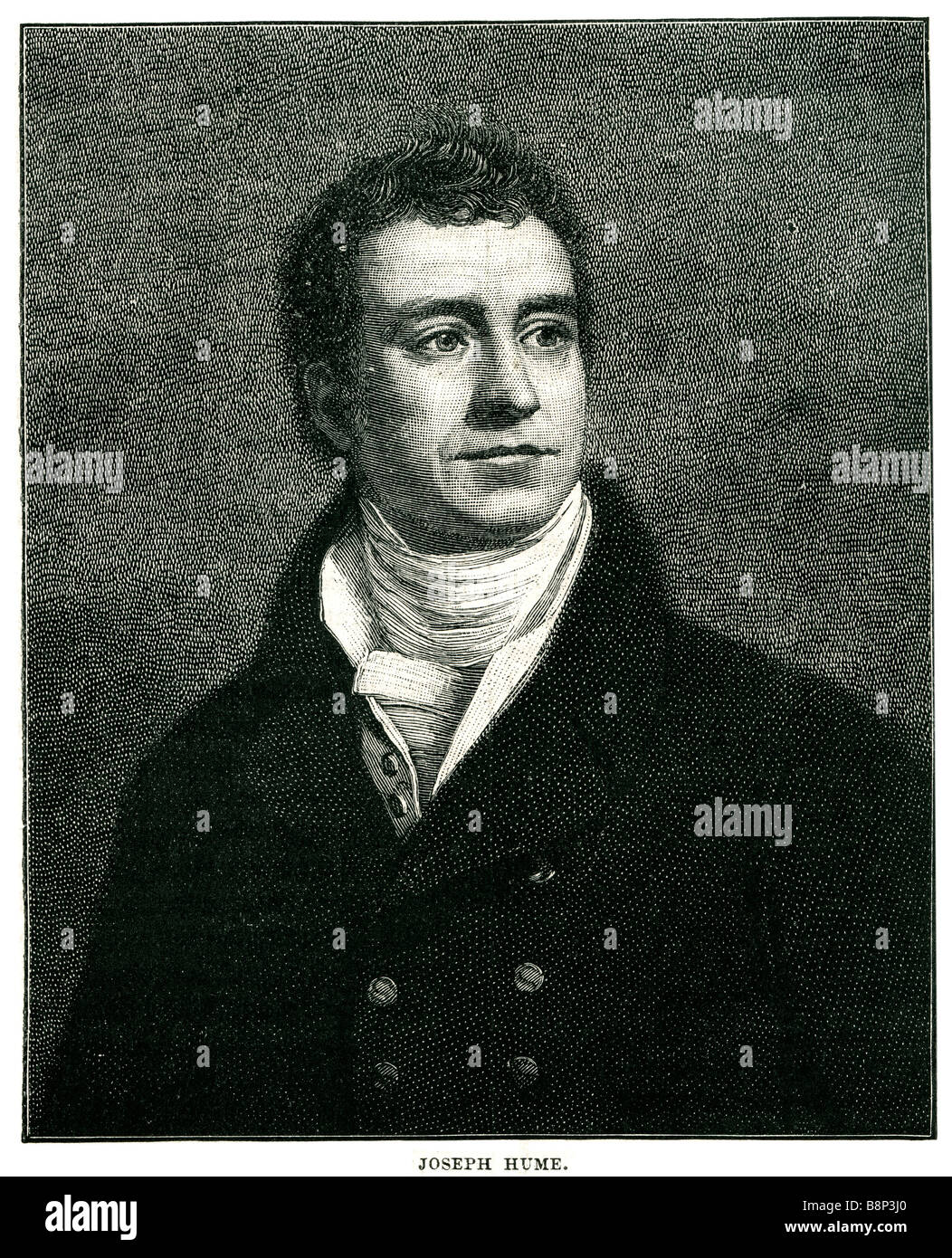 Joseph Hume January 22 1777 February 20 1855 Scottish doctor politician Parliament Tory Stock Photo