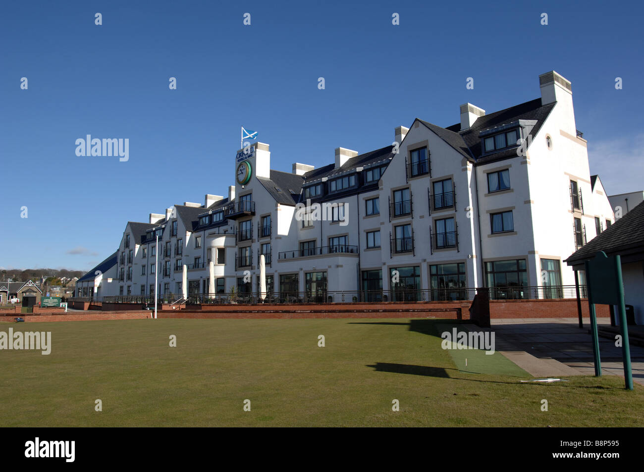 Carnoustie golf club clubhouse hires stock photography and images Alamy