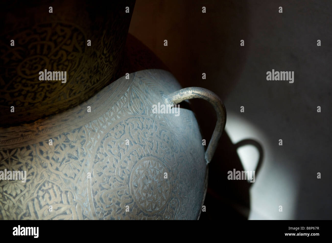 traditional style arab ceramic pot, dubai, uae Stock Photo Alamy