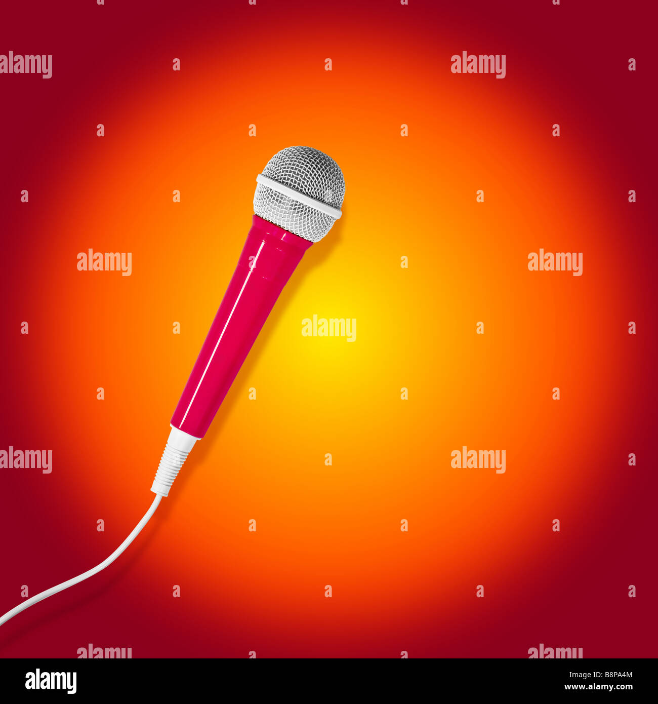 Pink Microphone High Resolution Stock Photography and Images Alamy