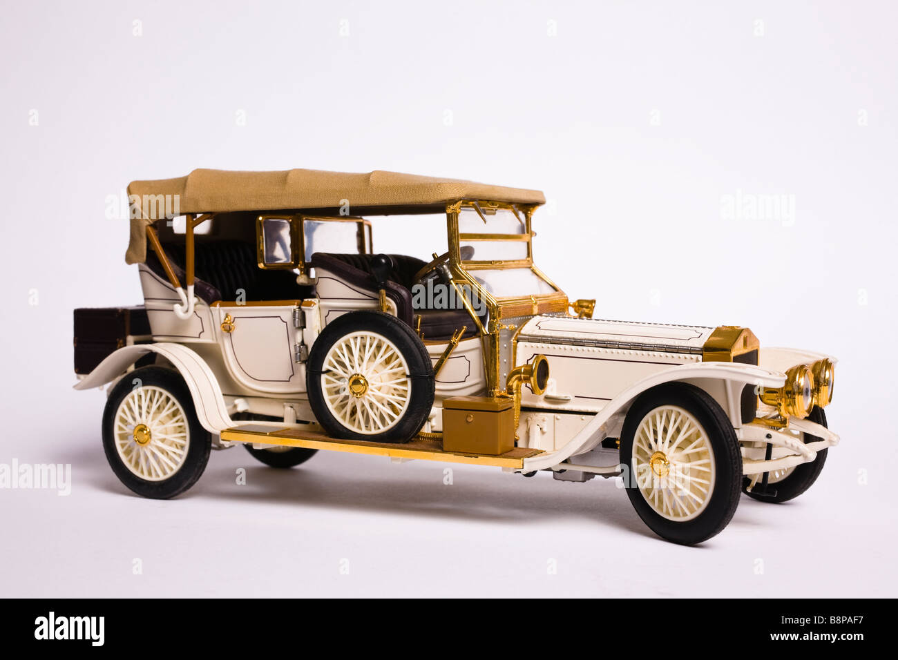 Scale model of 1911 Rolls Royce Stock Photo