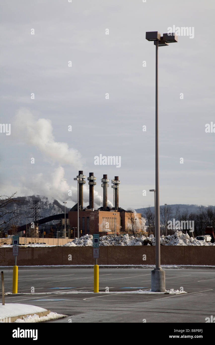 Sunbury Power Plant a coal fired power station, Shamokin Dam, Pennsylvania Stock Photo